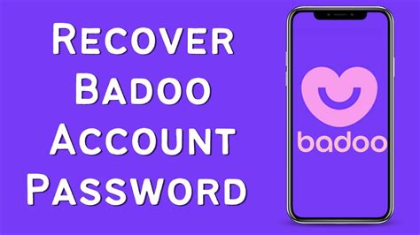 badoo recover account